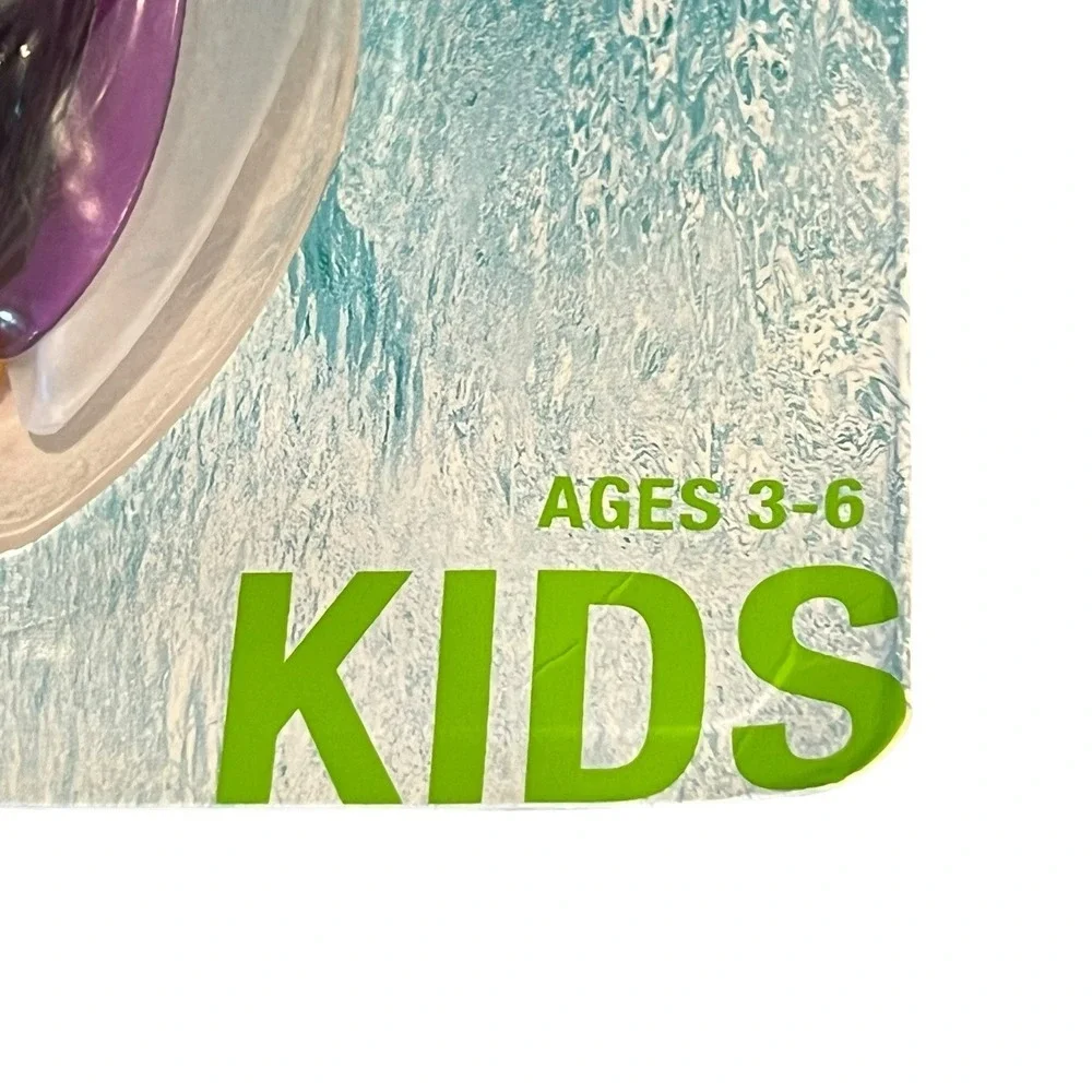 Speedo Kids Glide Purple Comfort Goggles Anti-Fog No Leak UV Protection Ages 3-6